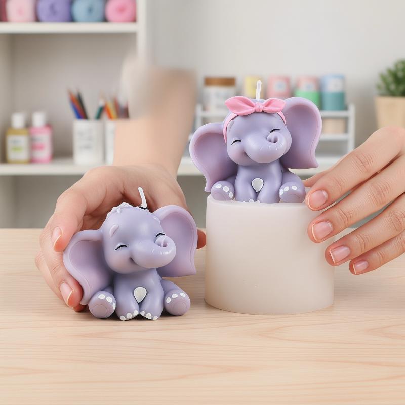 Soap Making Name - Милая 3D-форма для свечей в виде