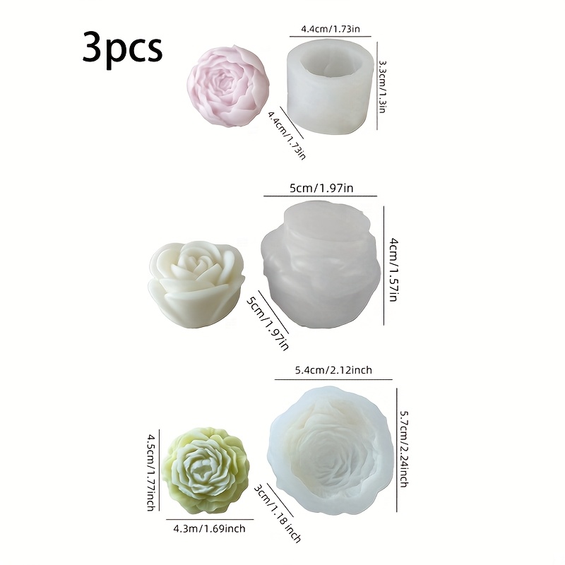 Набор из 3 силиконовых форм дл – обзор и цена Soap Making Scents