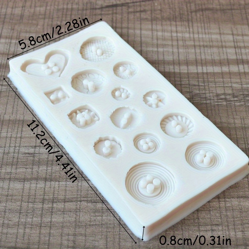 Силиконовая форма для пуговиц, – обзор и цена Soap Making Name