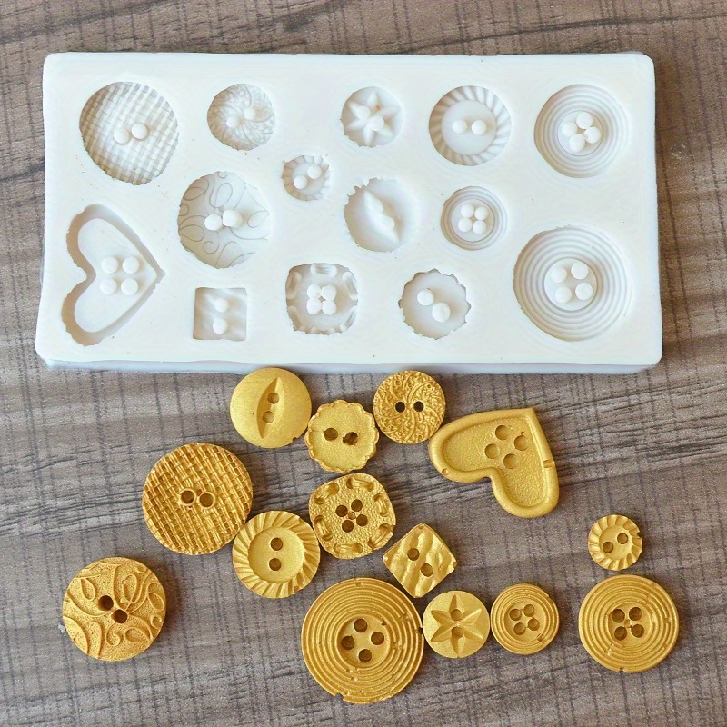 Силиконовая форма для пуговиц, – обзор и цена Soap Making Name
